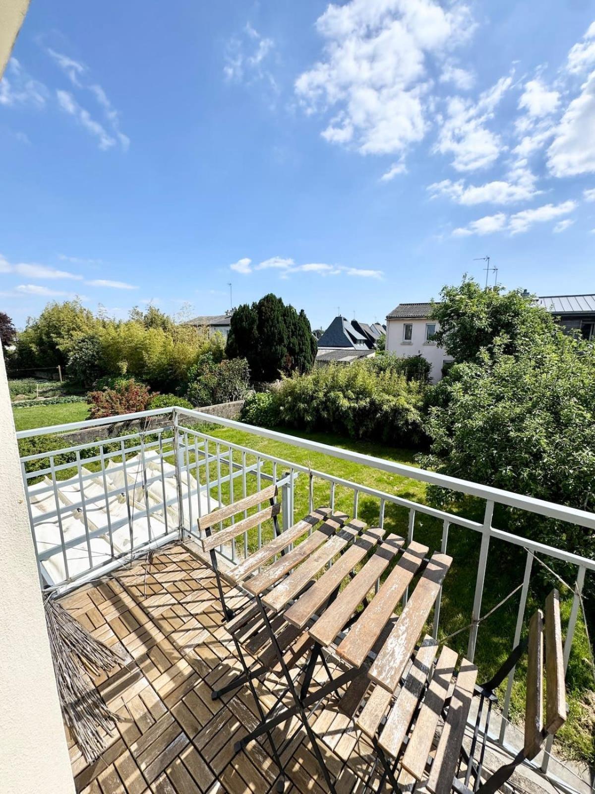 T2 - Balcon - Au Coeur Des Chenes Ploemeur Esterno foto