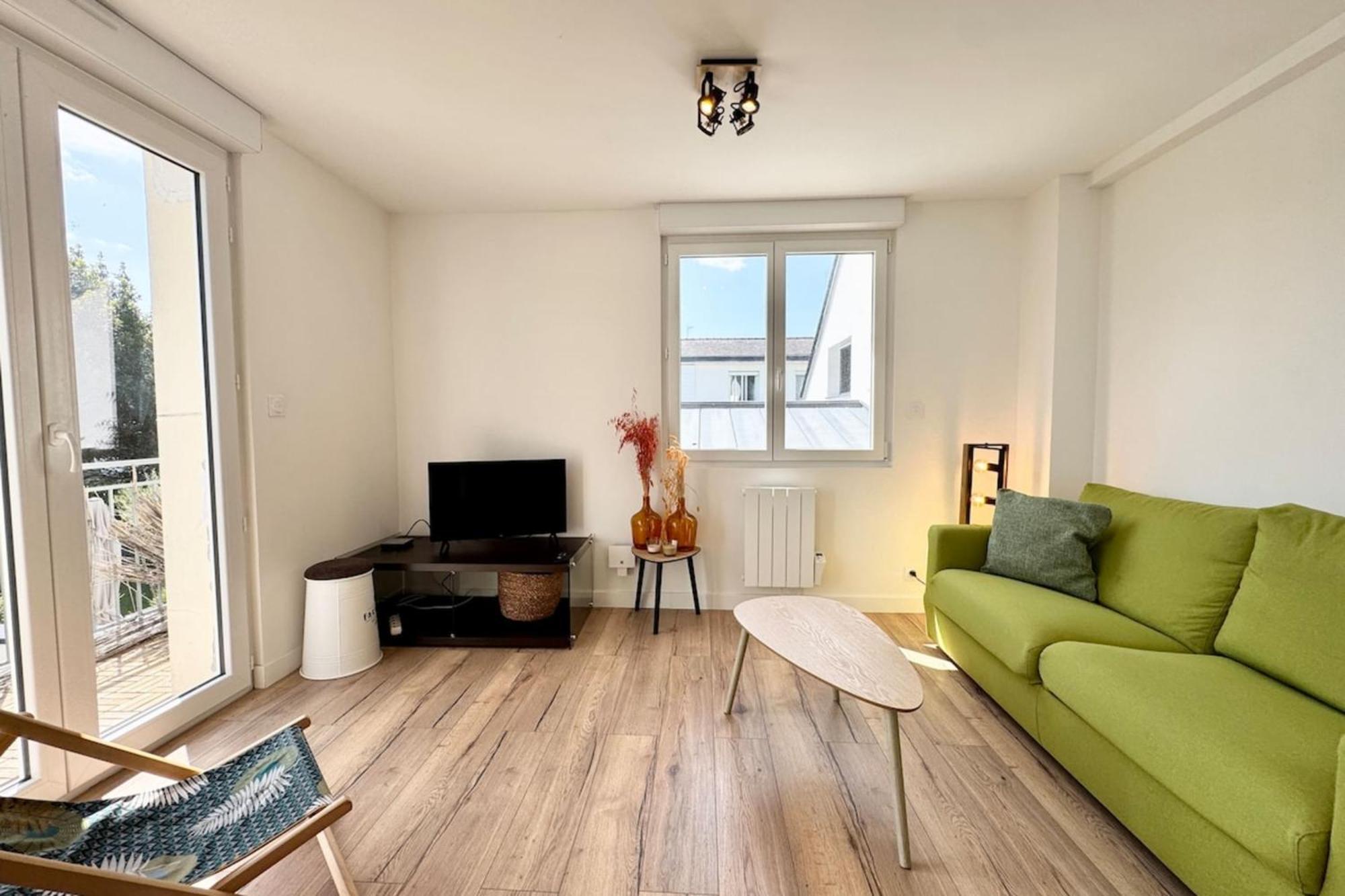 T2 - Balcon - Au Coeur Des Chenes Ploemeur Esterno foto