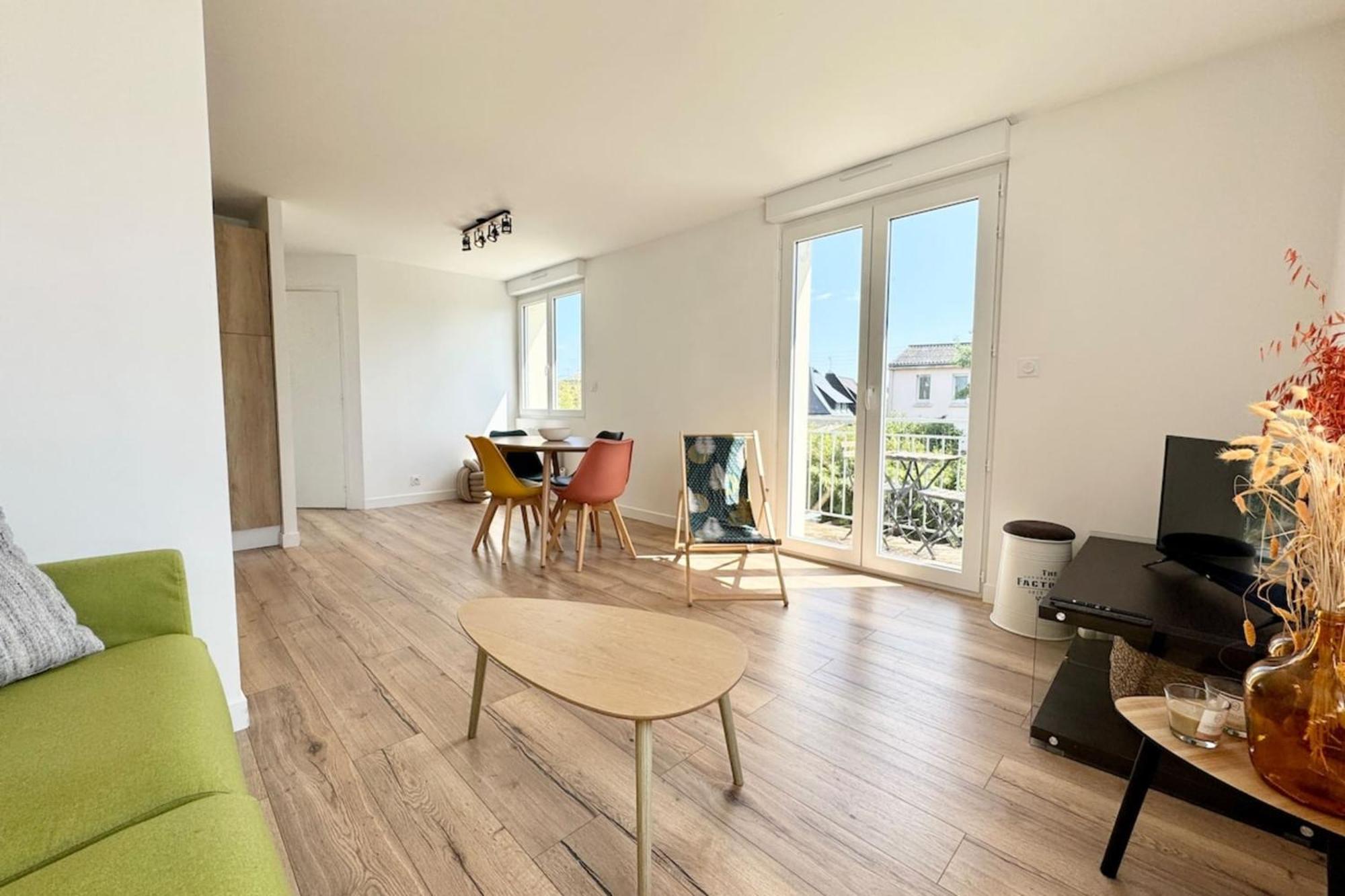 T2 - Balcon - Au Coeur Des Chenes Ploemeur Esterno foto